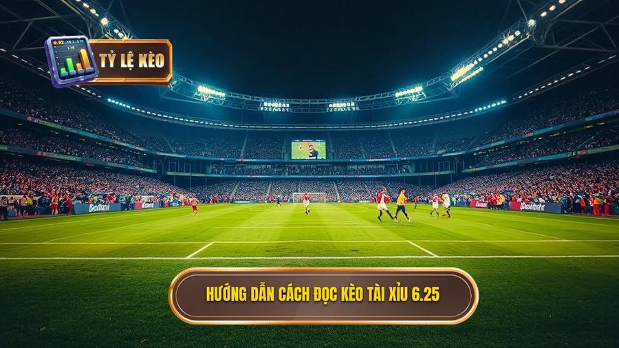 Kèo tài xỉu 6.25 là gì? Hướng dẫn chi tiết và kinh nghiệm soi kèo từ chuyên gia 2 2. Hướng dẫn cách đọc kèo tài xỉu 6.25