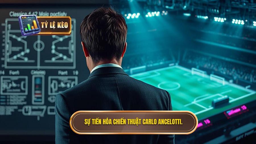 Sự tiến hóa của chiến thuật Carlo Ancelotti qua các thời kỳ