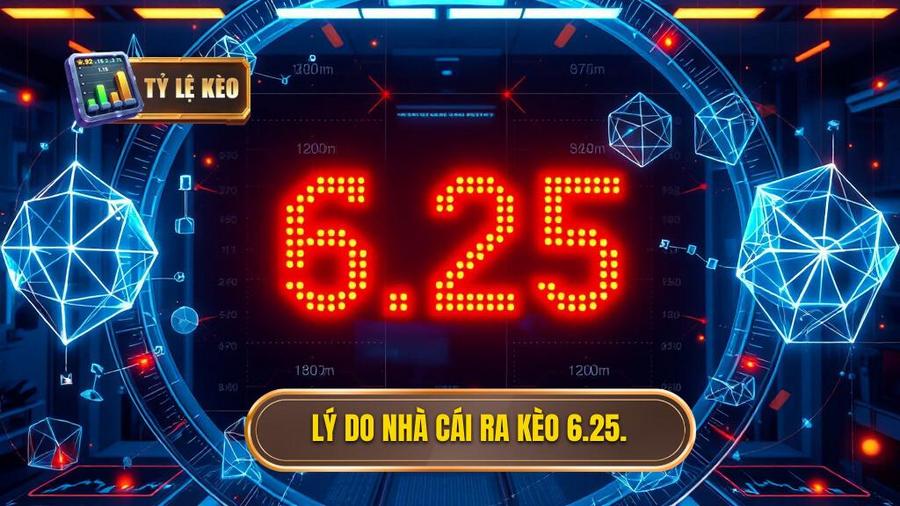 Kèo tài xỉu 6.25 là gì? Hướng dẫn chi tiết và kinh nghiệm soi kèo từ chuyên gia 3 3. Lý do nhà cái ra kèo 6.25.